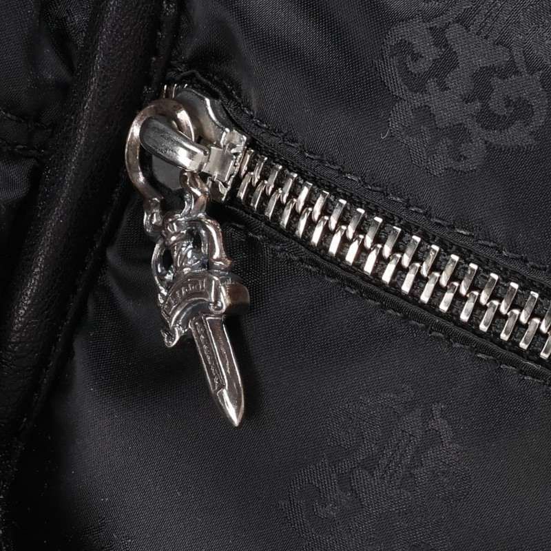 Chrome Hearts Everyday Carry SM Cemetery Cross Patch Leather Handbag — view 5