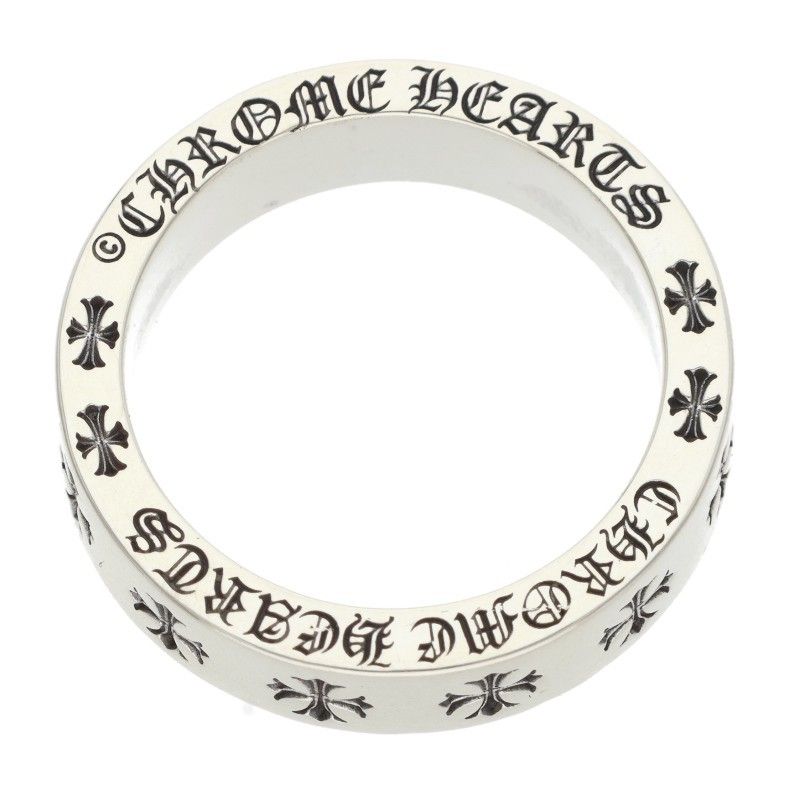 Chrome Hearts Spacer Forever Silver Ring — view 2