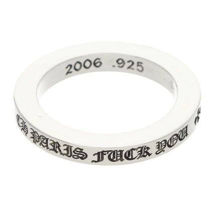 Chrome Hearts Spacer Limited Edition Silver Ring