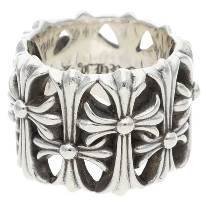 Chrome Hearts Cemetery Cross Silver Ring — view 5
