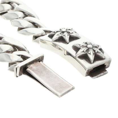 Chrome Hearts ID Star ID Classic Silver Bracelet — view 4