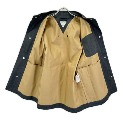 Bottega Veneta Gray Bonded Jacket 34 — view 3