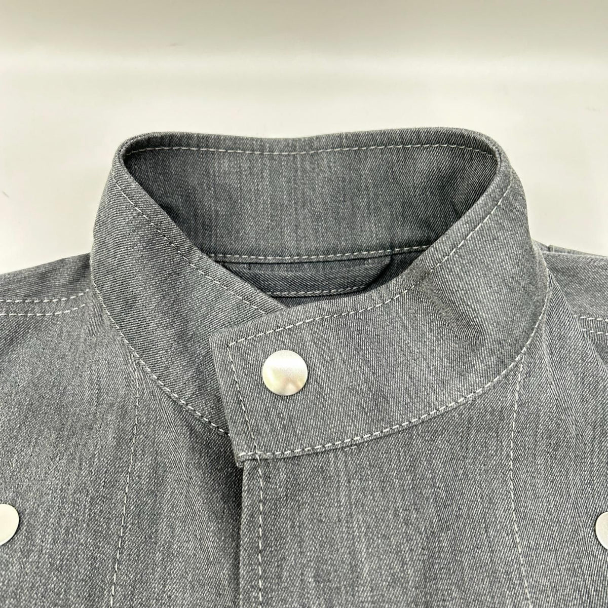 Bottega Veneta Gray Bonded Jacket 34 — view 8