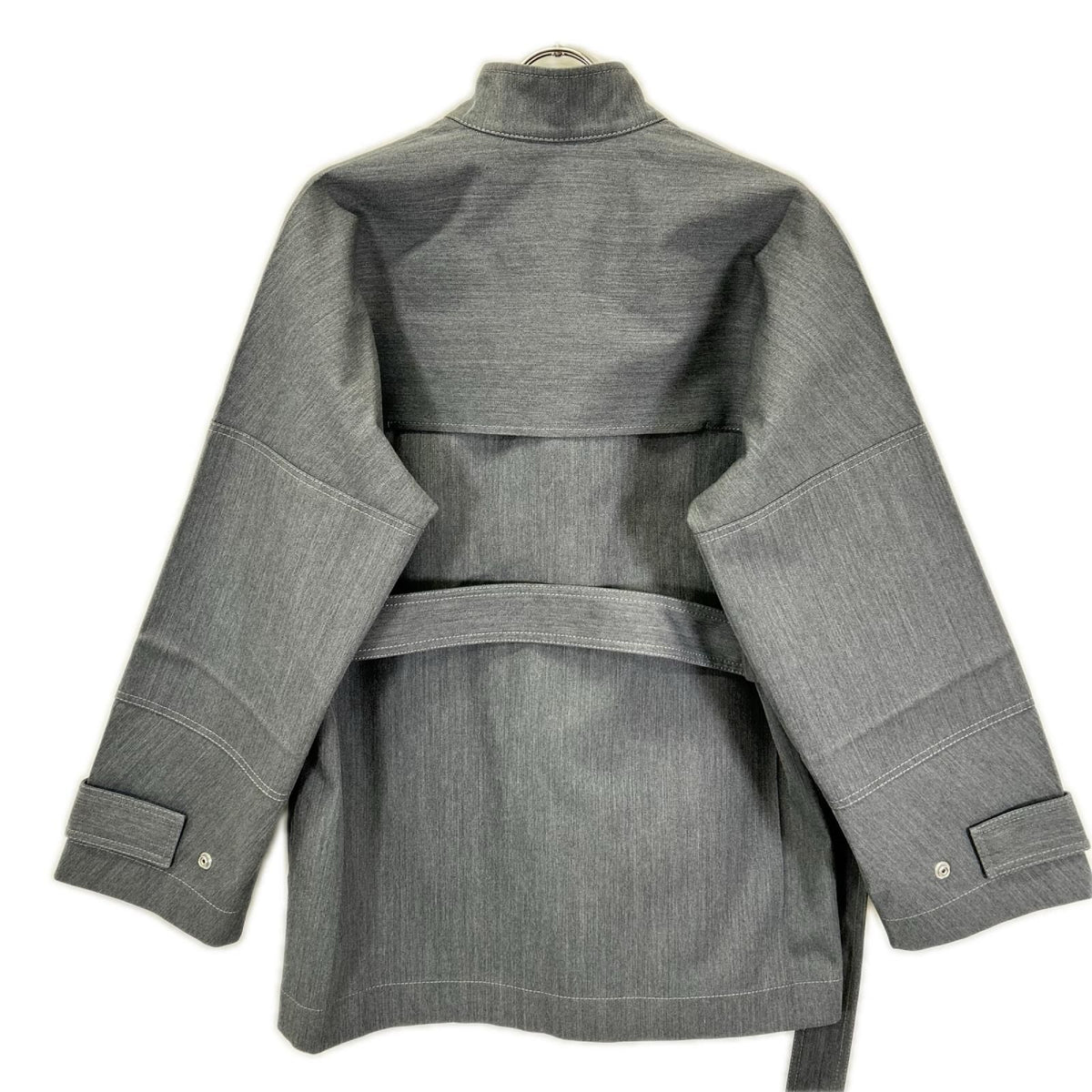 Bottega Veneta Gray Bonded Jacket 34 — view 2