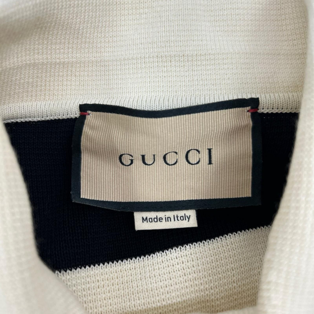 Gucci Black White Border 2-Way Dress XXS — view 3