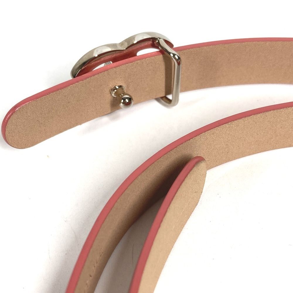 Chanel Belt CC Logo Patent Leather Pink — view 5