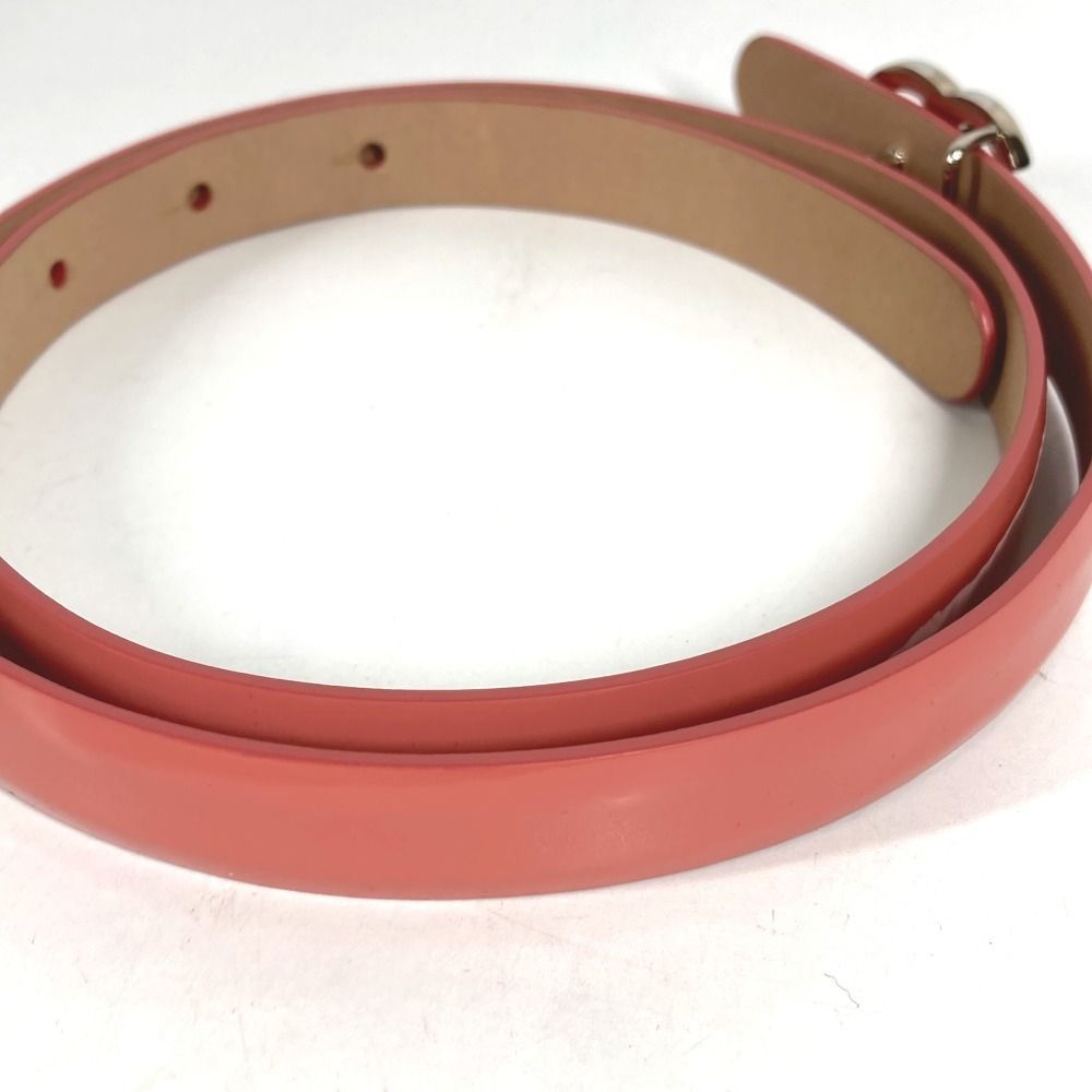 Chanel Belt CC Logo Patent Leather Pink — view 4