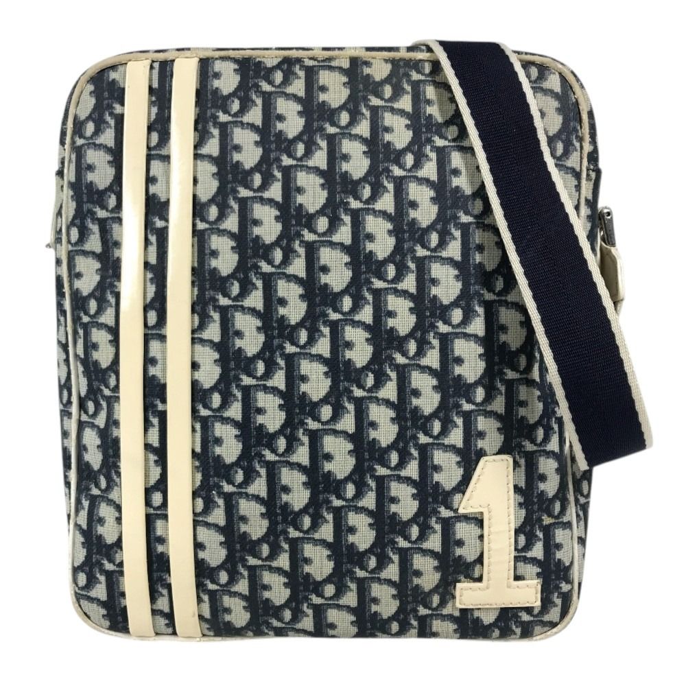 Dior Shoulder Bag Logo Trotter Blue — view 2