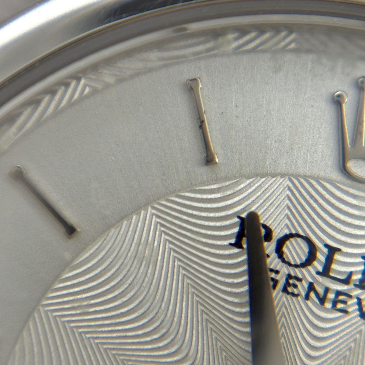 Rolex Cellini 6110/9 Watch WG Leather Quartz Silver — view 6