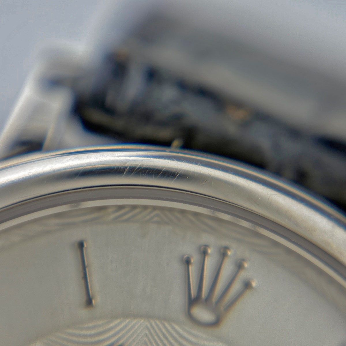 Rolex Cellini 6110/9 Watch WG Leather Quartz Silver — view 7
