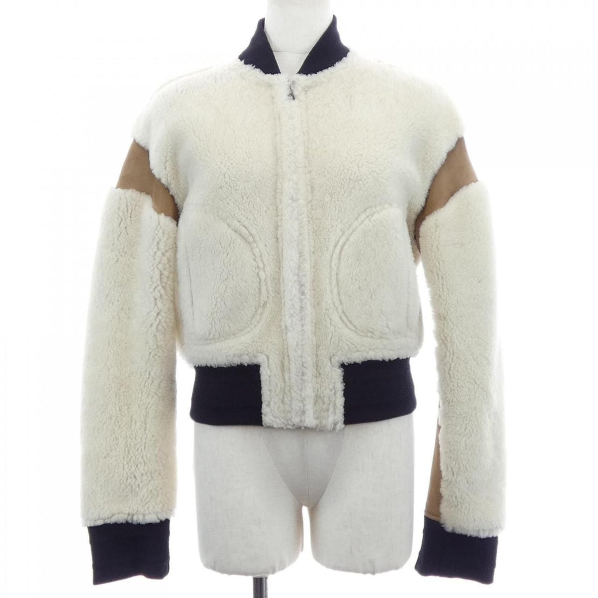 Dior Shearling Jacket Beige — view 7