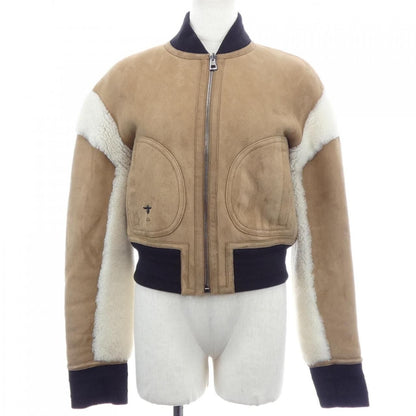 Dior Shearling Jacket Beige