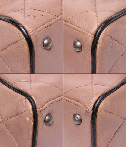 Chanel Bowling Bag Quilted Silver — view 5