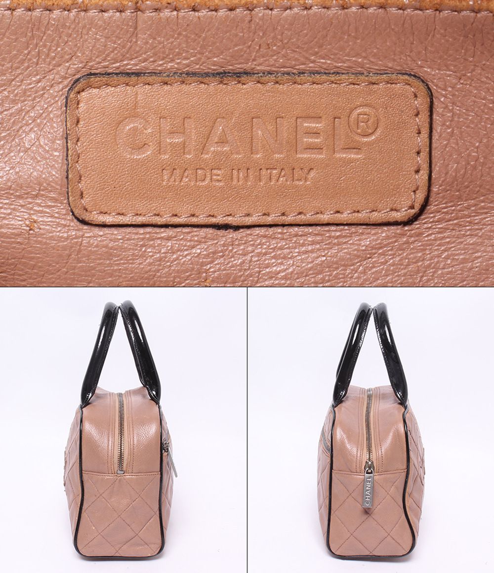 Chanel Bowling Bag Quilted Silver — view 4