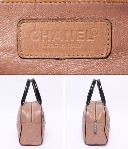 Chanel Bowling Bag Quilted Silver — view 4