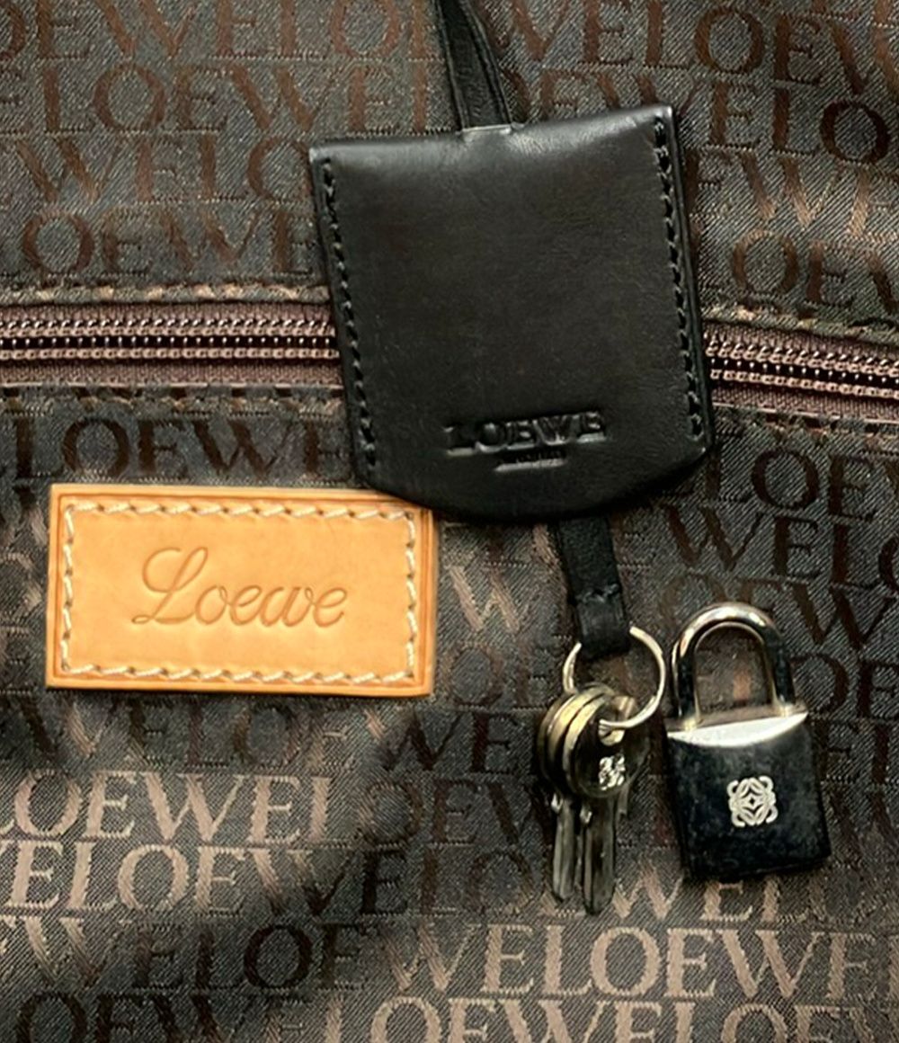 Loewe Boston Bag Travel Bag Beige — view 6