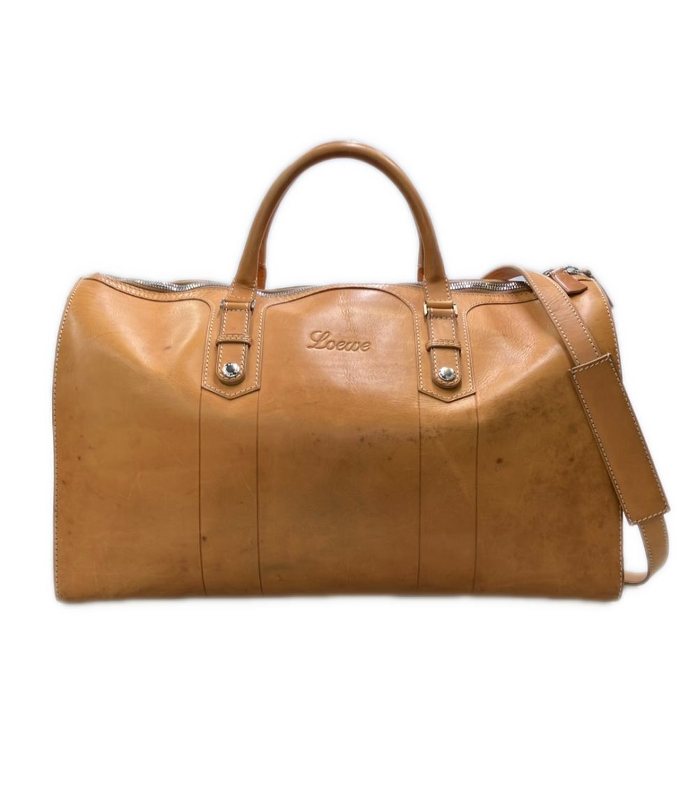 Loewe Boston Bag Travel Bag Beige
