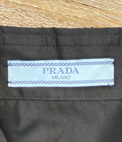 Prada Long Sleeve Shirt Beads Embroidery 40 — view 3