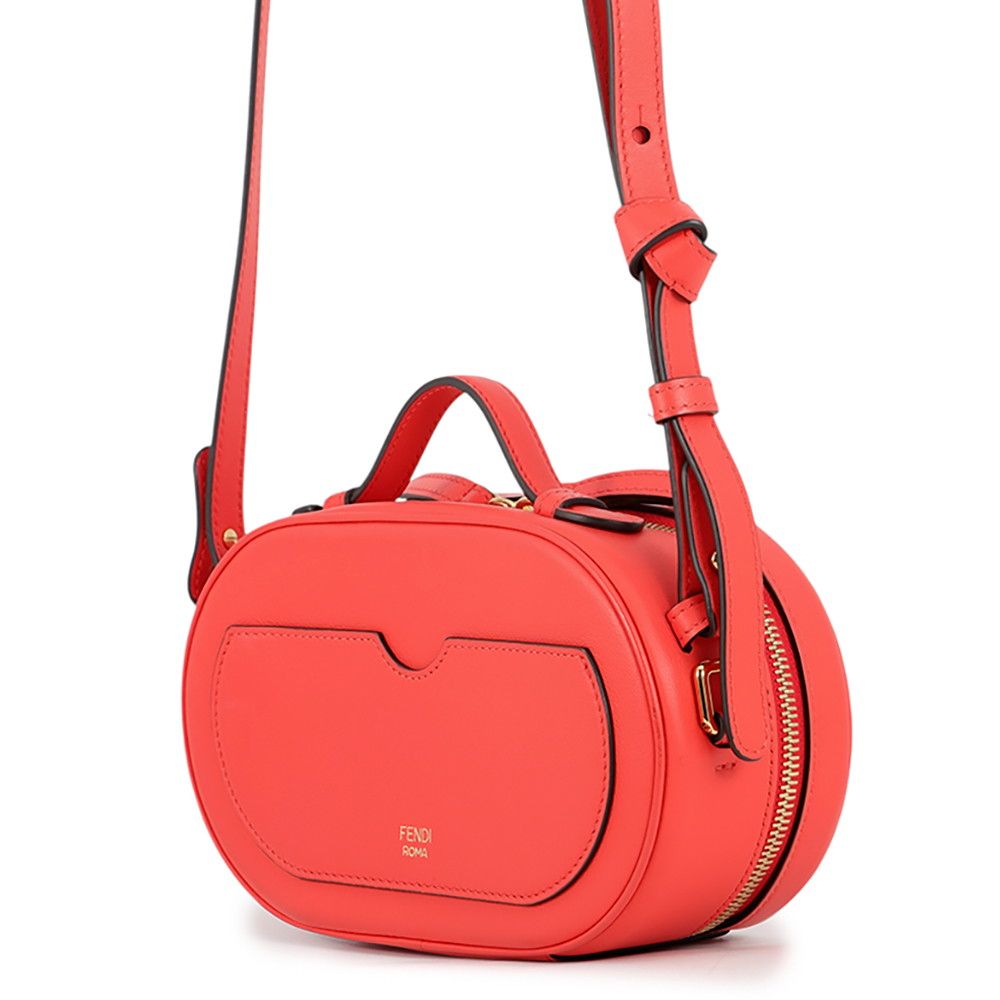 Fendi Shoulder Bag O'lock Small Leather Suede — view 2