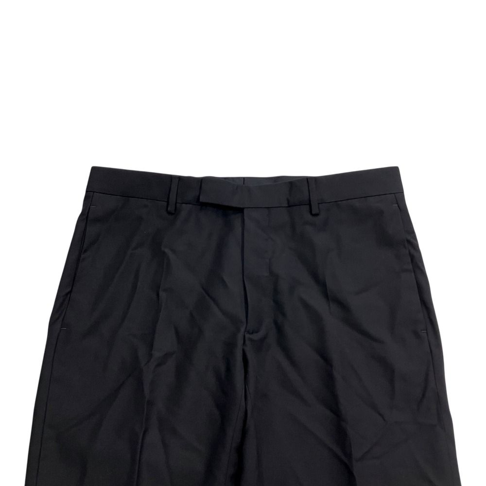 Dior Wool Trousers Pants Center Crease 48c Black — view 3