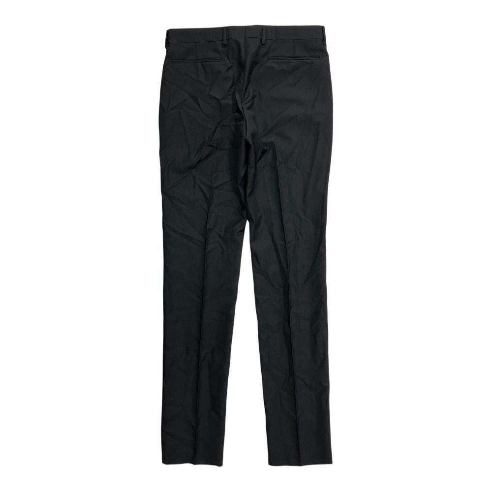 Dior Wool Trousers Pants Center Crease 48c Black — view 2