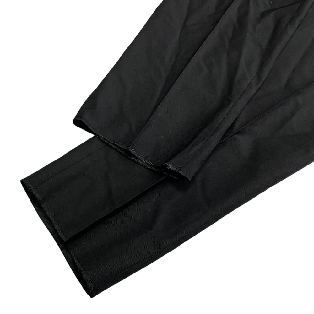 Dior Wool Trousers Pants Center Crease 48c Black — view 5