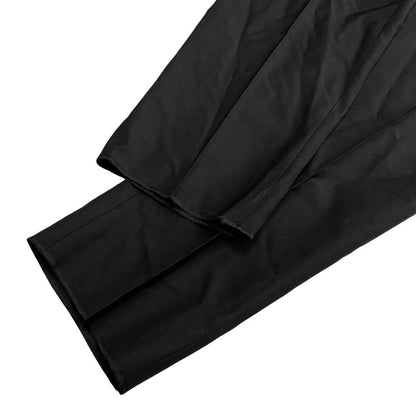 Dior Wool Trousers Pants Center Crease 48c Black — view 5