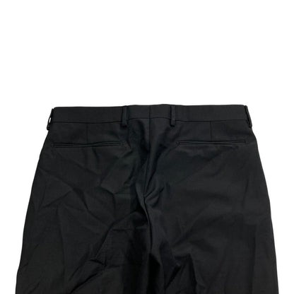 Dior Wool Trousers Pants Center Crease 48c Black — view 4