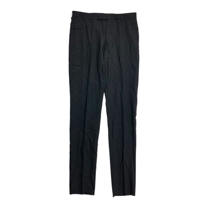 Dior Summer Wool Trousers Pants Center Crease Black 48