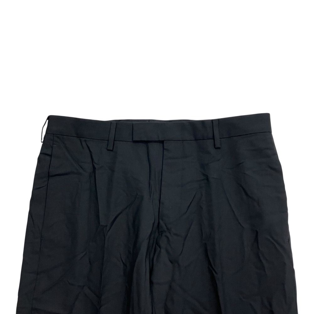 Dior Summer Wool Trousers Pants Center Crease Black 48 — view 3