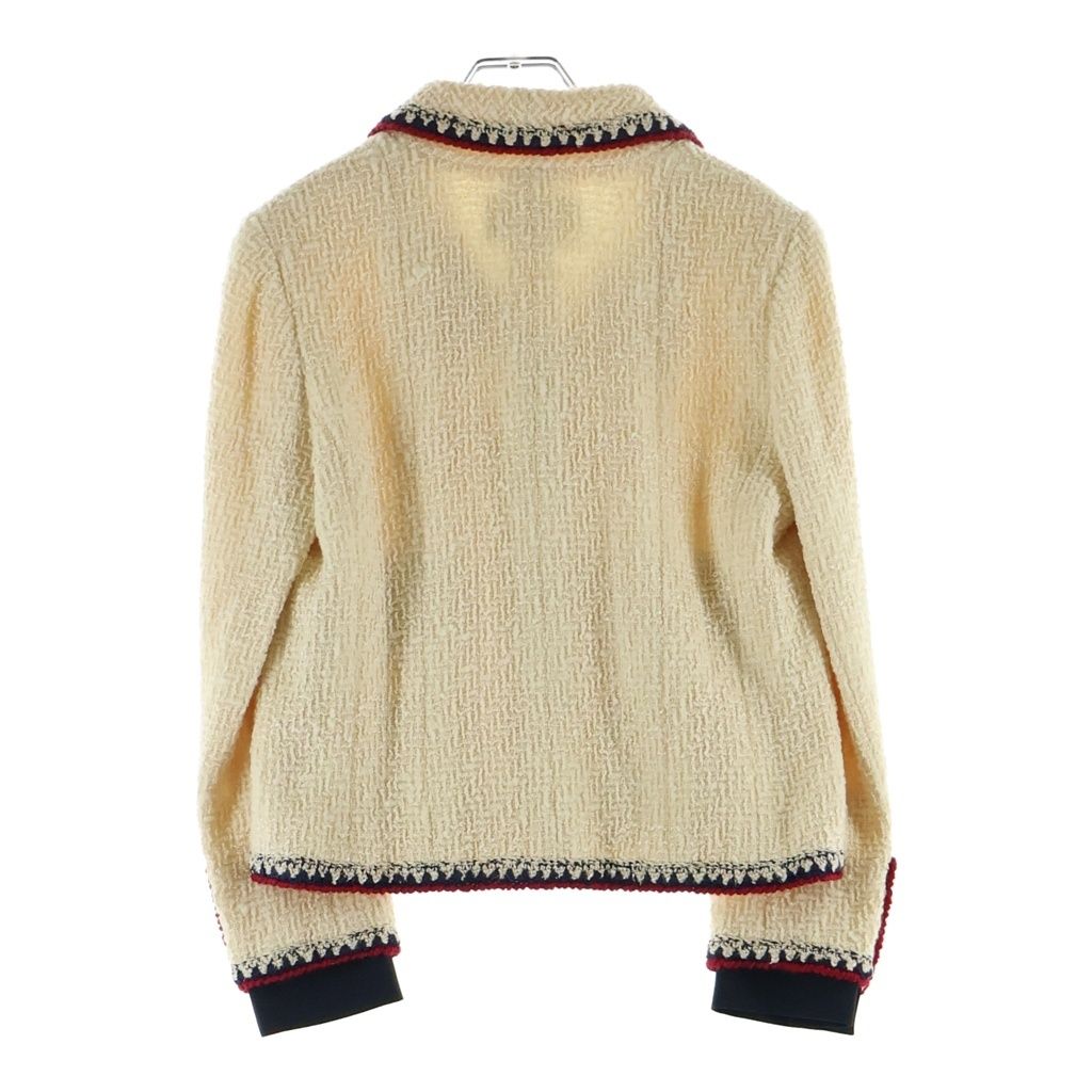 Chanel Tweed Jacket 06A Camellia Ivory — view 2