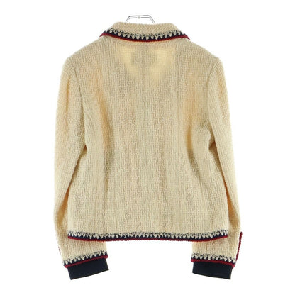 Chanel Tweed Jacket 06A Camellia Ivory — view 2