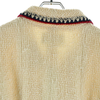 Chanel Tweed Jacket 06A Camellia Ivory — view 4