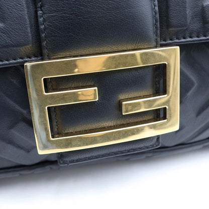 Fendi Baguette Bag 2-Way Black Leather — view 6