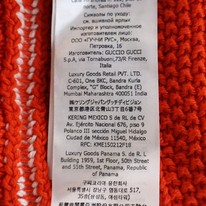 Gucci 22 SS Adidas Cable Knit Shorts Red — view 8