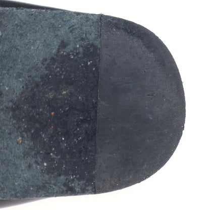 Chanel Ballerina Flat Shoes Leather Mules Black — view 6