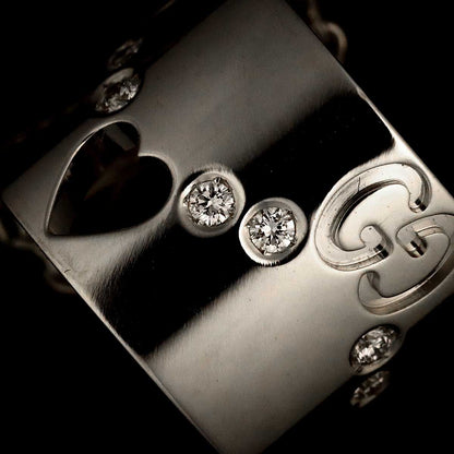Gucci Icon Diamond Necklace 18k White Gold — view 6