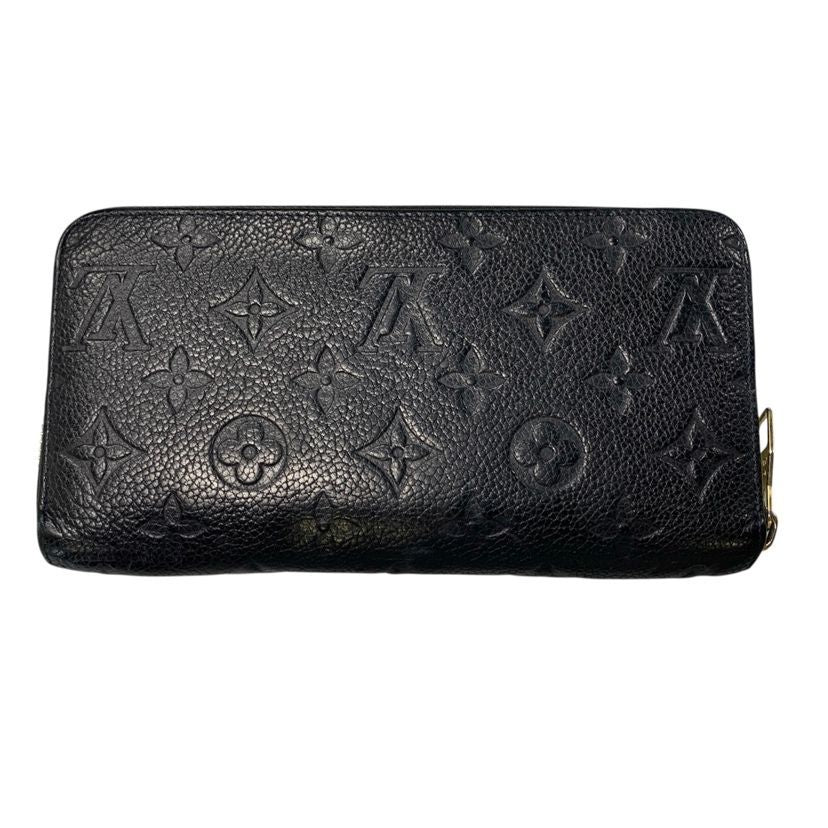 Louis Vuitton Zippy Wallet Empreinte Black Noir Gold