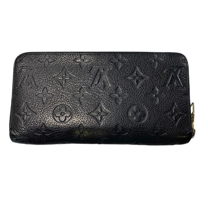Louis Vuitton Zippy Wallet Empreinte Black Noir Gold