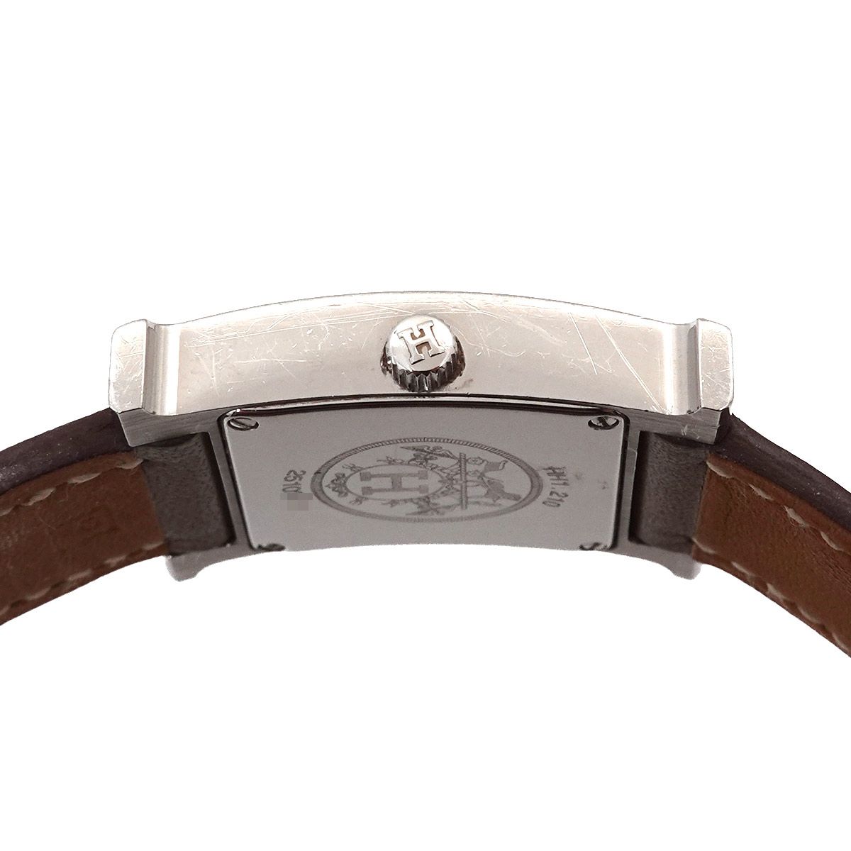 Hermes H Watch Silver Quartz — view 5