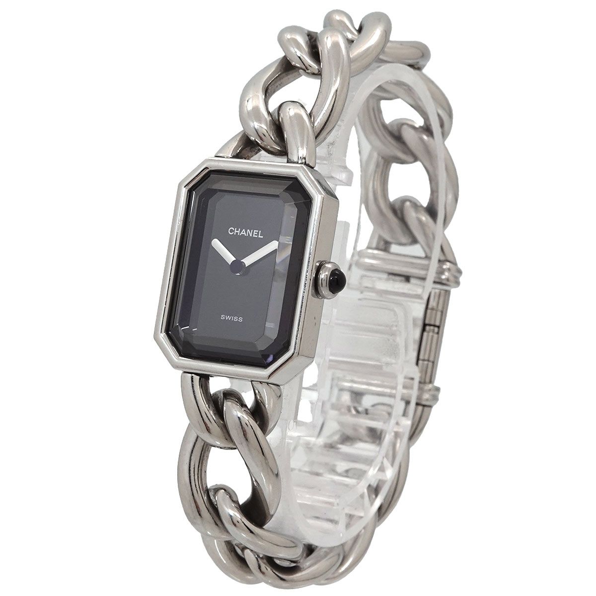 Chanel Premiere L Vintage Watch Black Quartz — view 2
