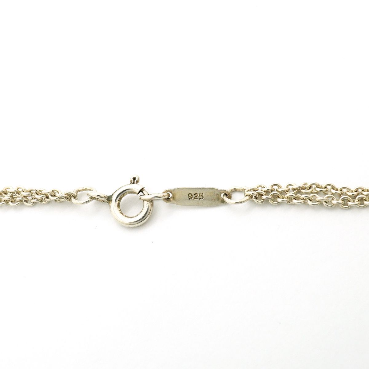 Tiffany & Co Necklace Infinity Double Chain 925 Sterling Silver — view 5