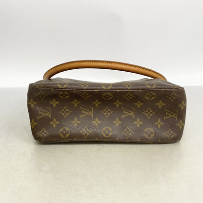 Louis Vuitton Shoulder Bag Monogram Looping GM Brown — view 3