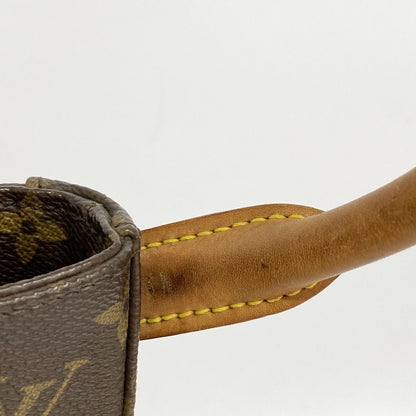 Louis Vuitton Shoulder Bag Monogram Looping GM Brown — view 7