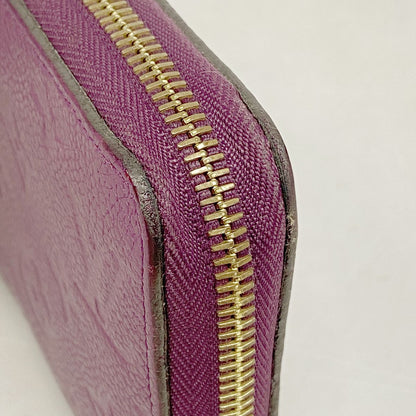 Louis Vuitton Wallet Monogram Empreinte Zippy Amethyst — view 6