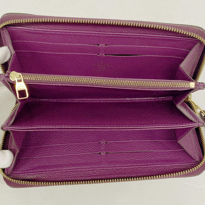 Louis Vuitton Wallet Monogram Empreinte Zippy Amethyst — view 3