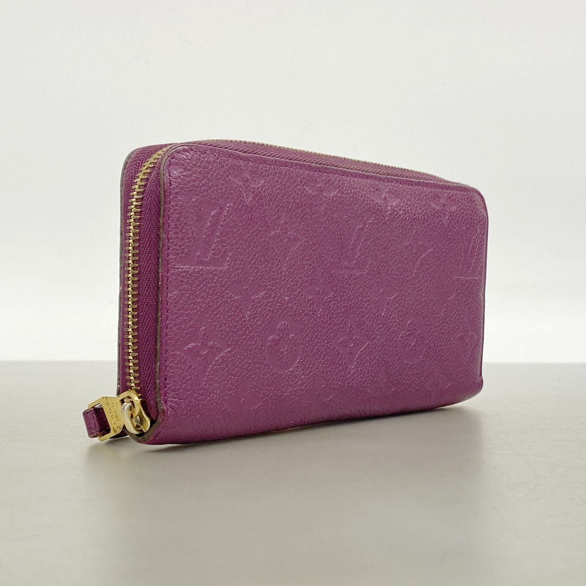 Louis Vuitton Wallet Monogram Empreinte Zippy Amethyst — view 2