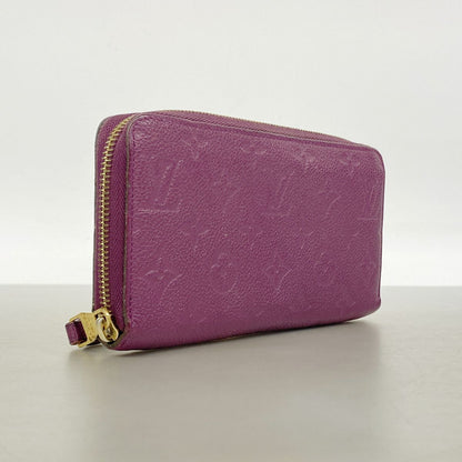 Louis Vuitton Wallet Monogram Empreinte Zippy Amethyst — view 2