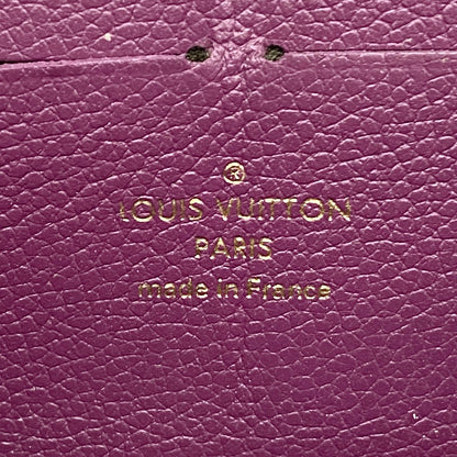 Louis Vuitton Wallet Monogram Empreinte Zippy Amethyst — view 4
