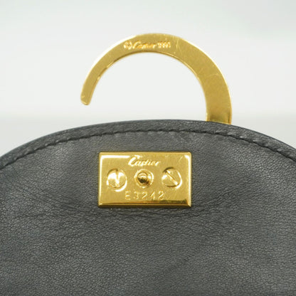 Cartier Handbag Panthere Patent Black Gold — view 5